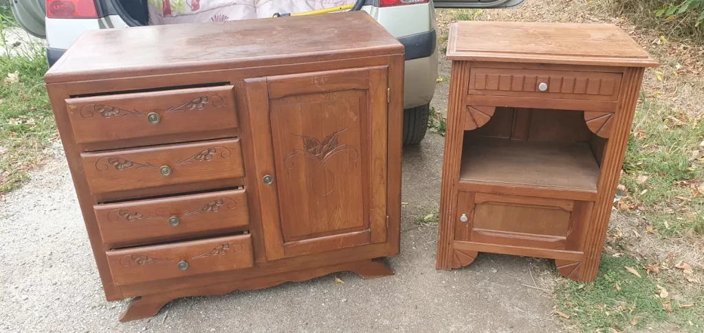 buffet et chevet art déco à customiser et personnaliser en fonction de vos envies dans le pays d'Ancenis livraison dans toute la France métropolitaine